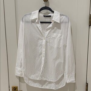 Zara  Crisp White Casual Shirt
